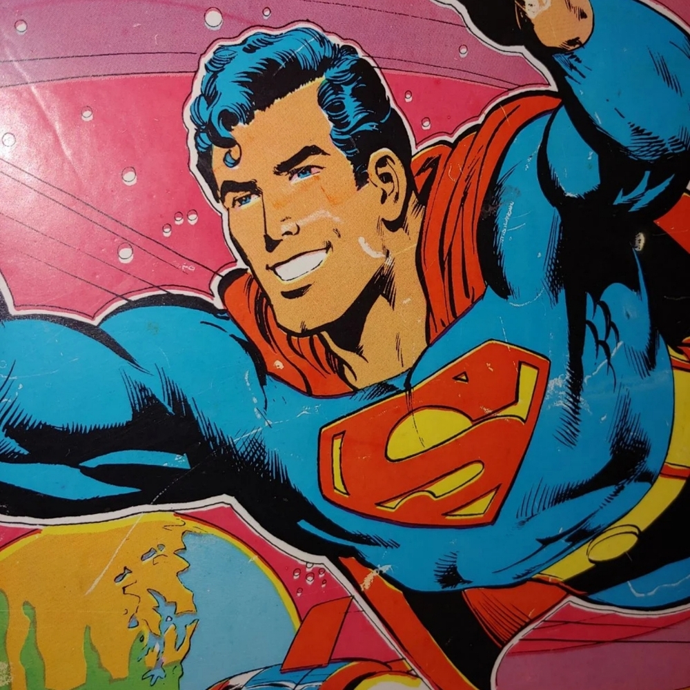 ❎SOLD❎ Rare! Vintage 70s Superman Comic Placemats - Picture 4 of 12